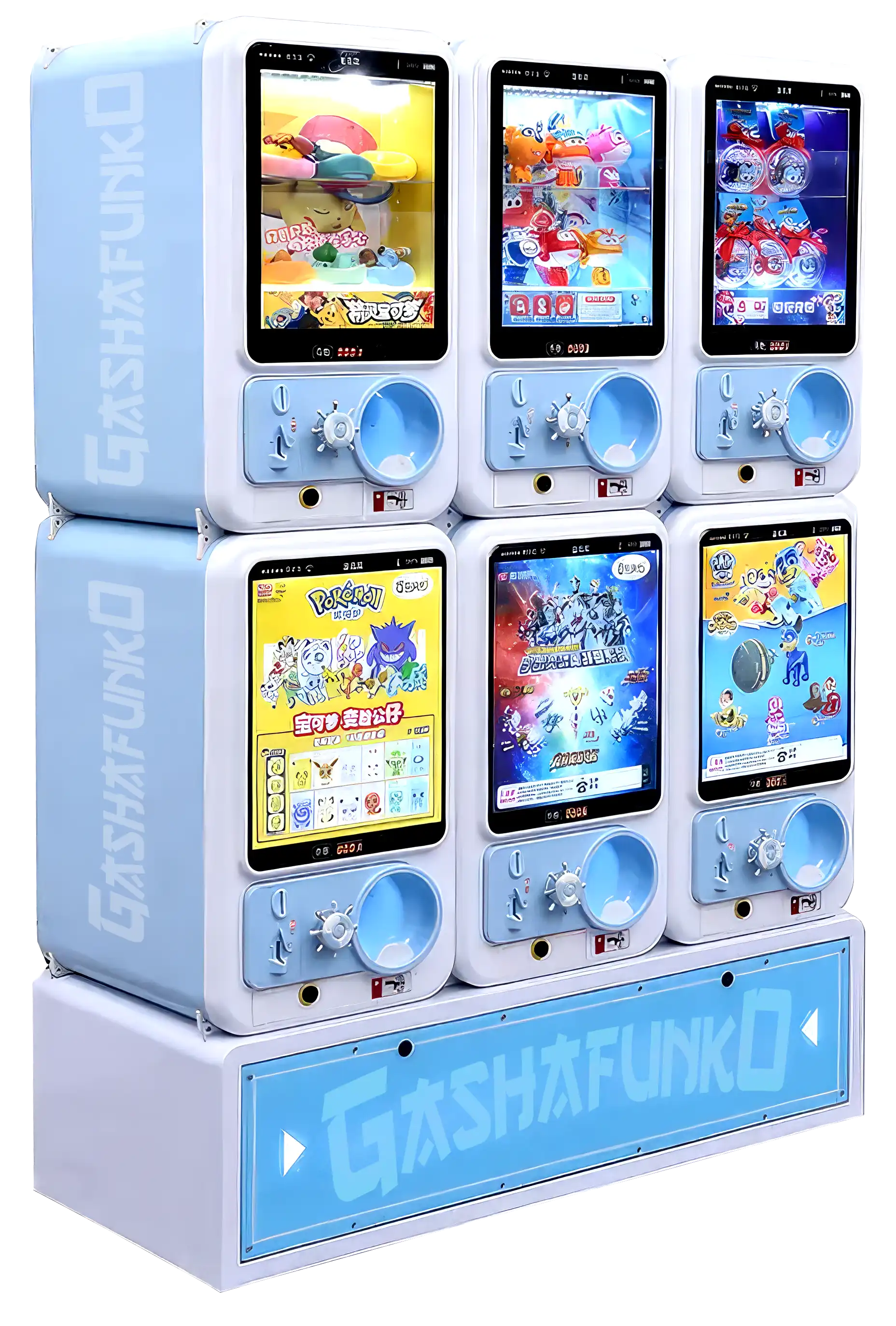 Máquina GASHAFUNKO DUPLEX azul